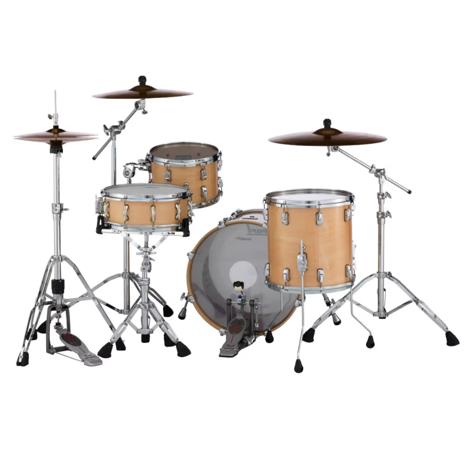 Pearl Reference1 RF1P924XESP-L/C 4 Piece Shell Pack Acoustic Drum Kit with Snare Drum, Adapter Long and Tom Holder Arm - Image 5