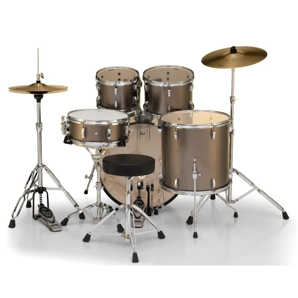 Pearl Roadshow 5 Piece Drumset with Stands and Cymbals - Image 12