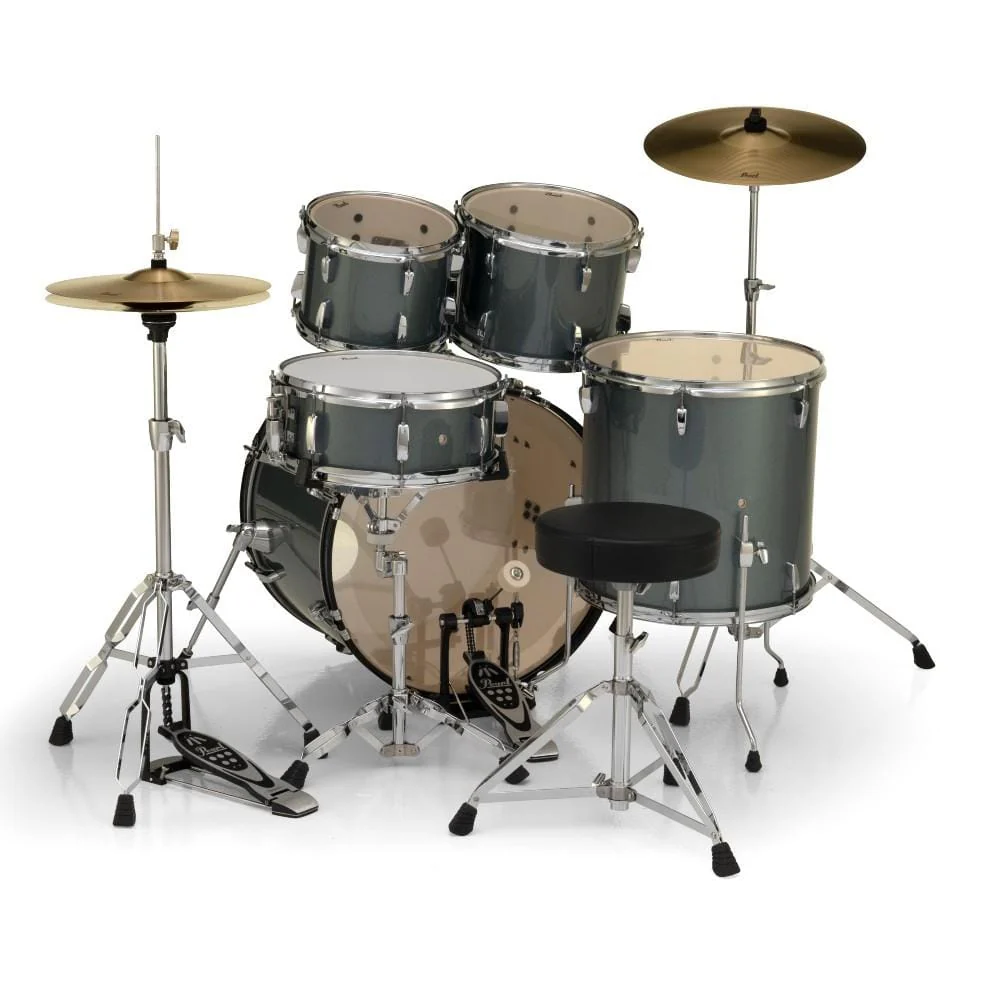 Pearl Roadshow 5 Piece Drumset with Stands and Cymbals - Image 16