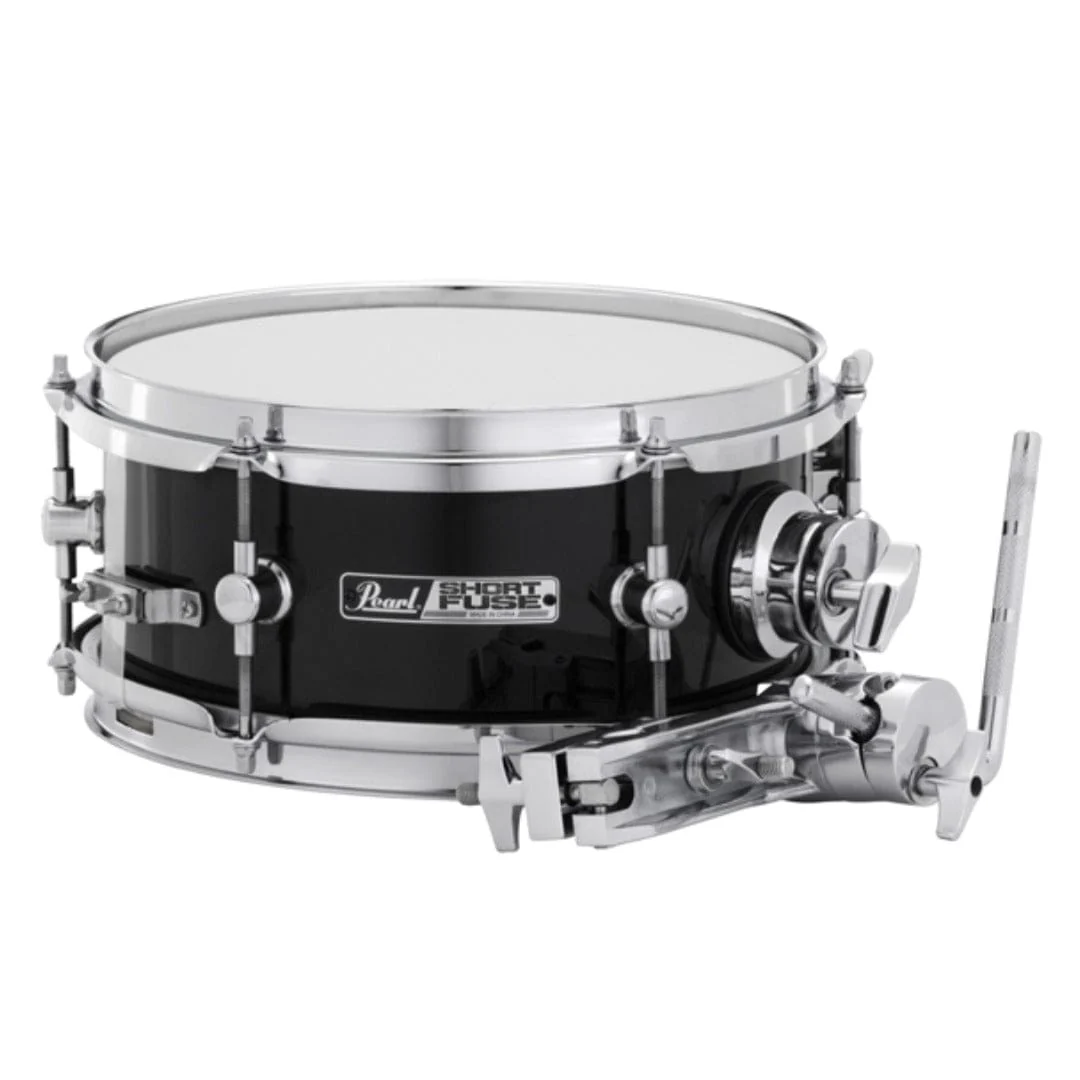 Pearl SFS10/C (31) Short Fuse 10"x4.5" Snare Drum - Jet Black - Image 4