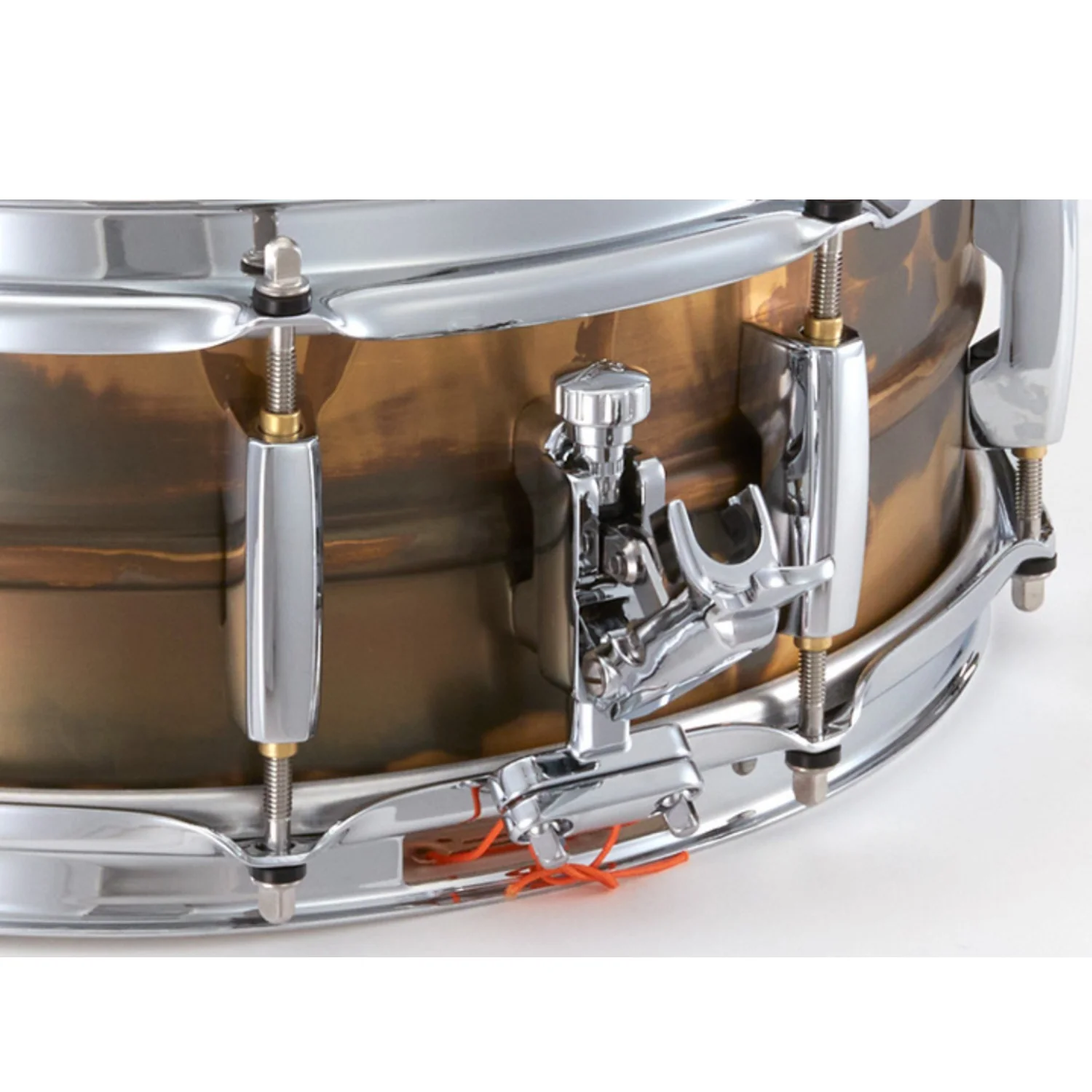 Pearl STA1465FBN 14" x 6.5" Sensitone Brass Snare Drum - Image 2