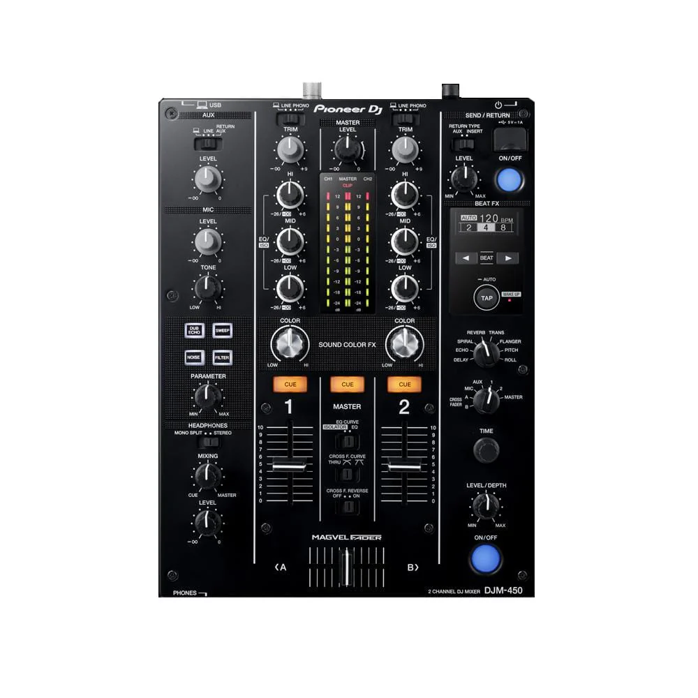 Pioneer DJM-450 2-Channel Digital Mixer