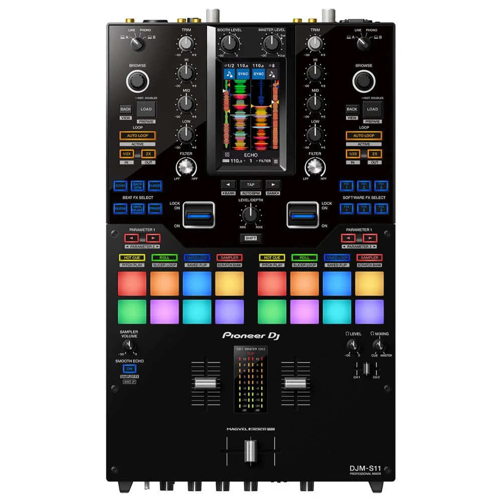 Pioneer DJM-S11 Professional Scratch Style 2 Channel DJ Mixer