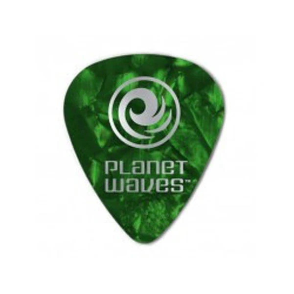 Planet Waves 1CGP4 G Pearl Celluloid Guitar Pick - Pack of 10 - Medium