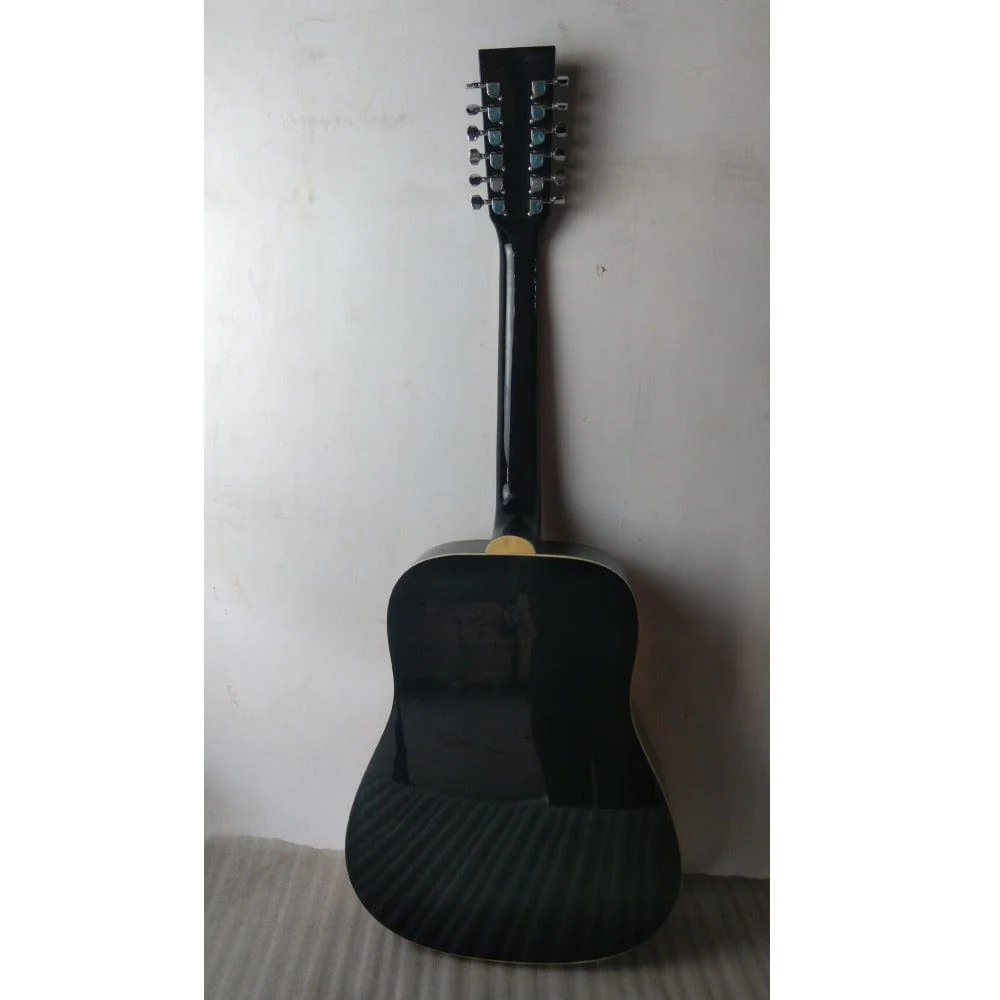 Pluto HW41-12-201 12-String Jumbo Acoustic Guitar - Open Box B Stock - Image 4