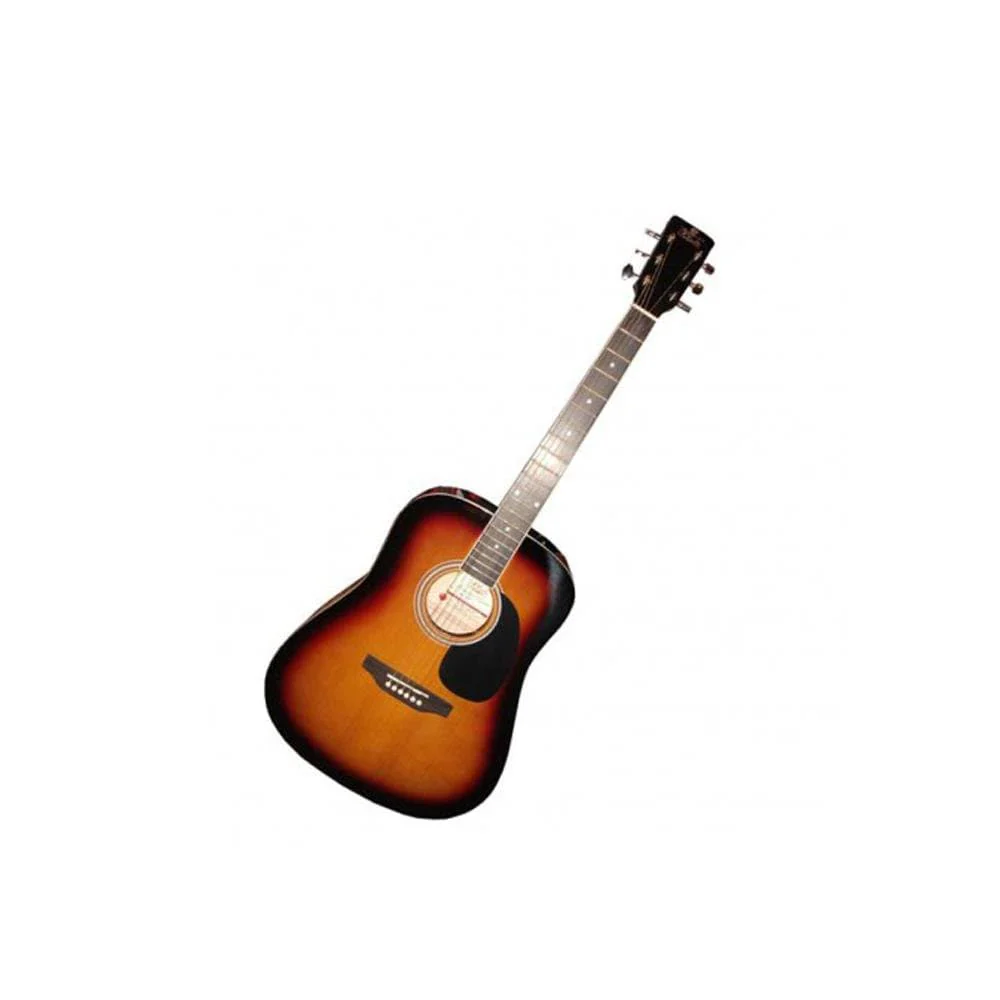 Pluto HW41-201P Jumbo Electro Acoustic Guitar - Rosewood Fretboard - Image 3