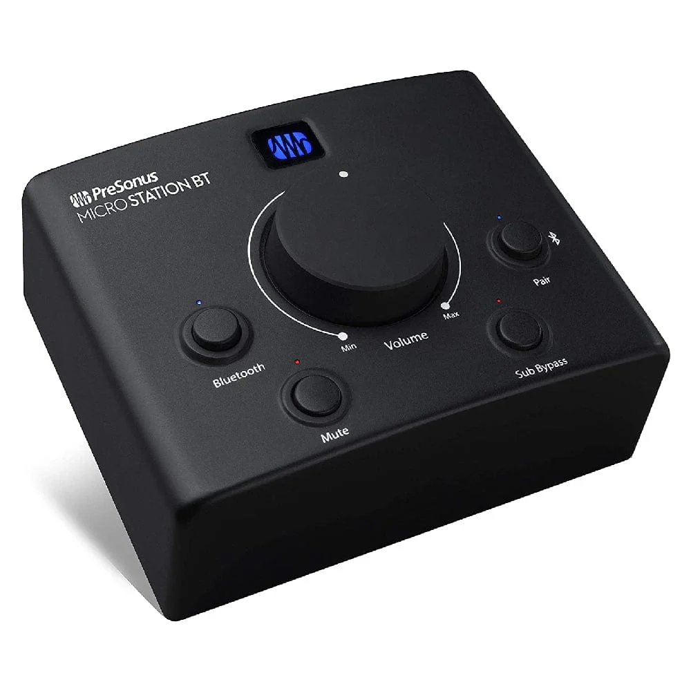 PreSonus MicroStation BT 2.1 Bluetooth Connectivity Monitor Controller - Image 2