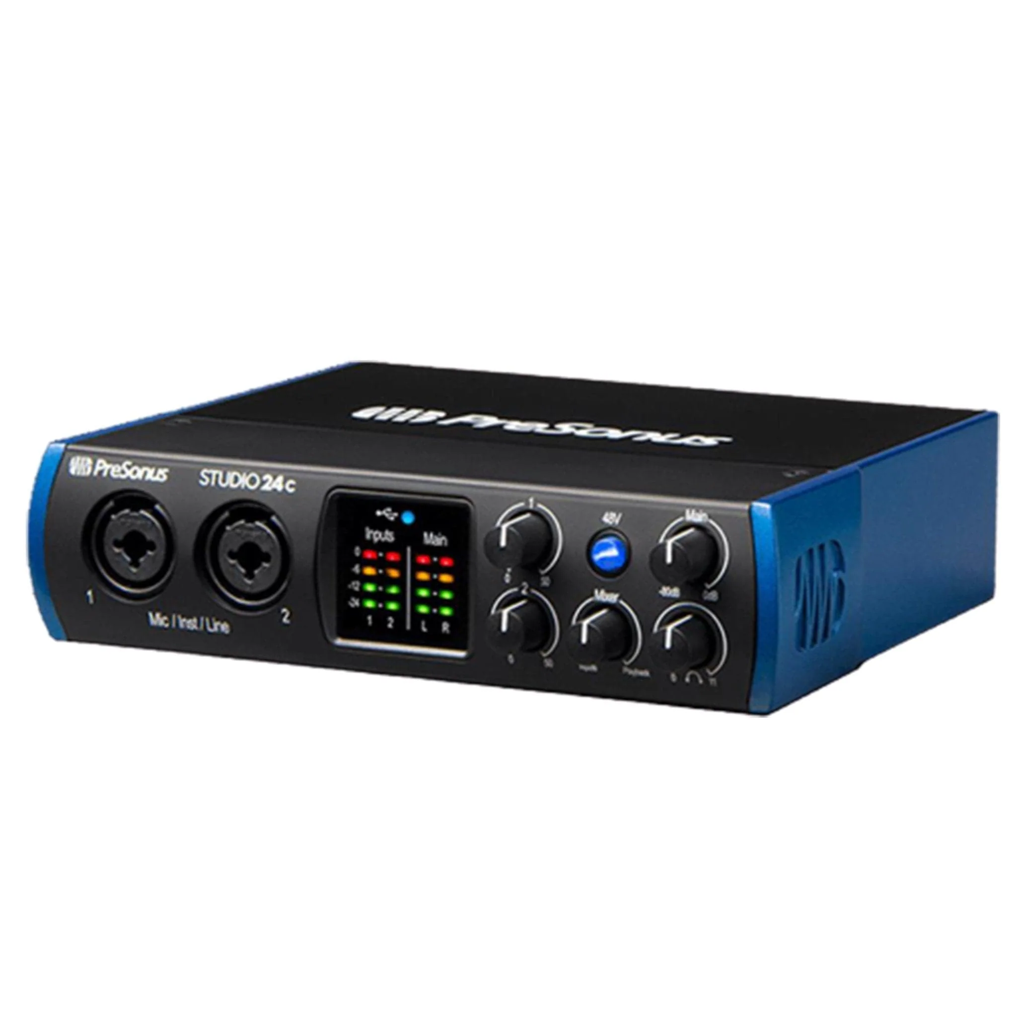 PreSonus Studio 24c Portable High Definition Usb C Audio Interface with Full Version Studio One Artist - Image 4