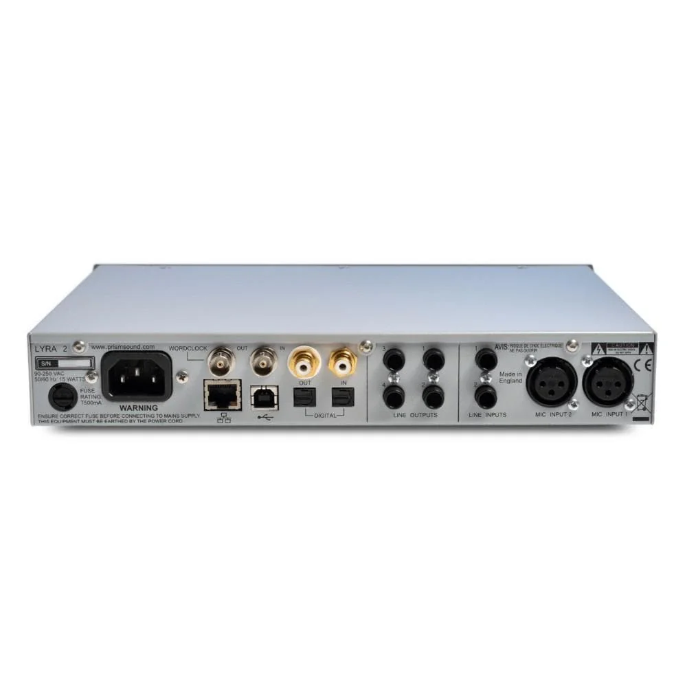 Prism Sound Lyra 2 Reference Grade Compact Audio Interface - Image 2