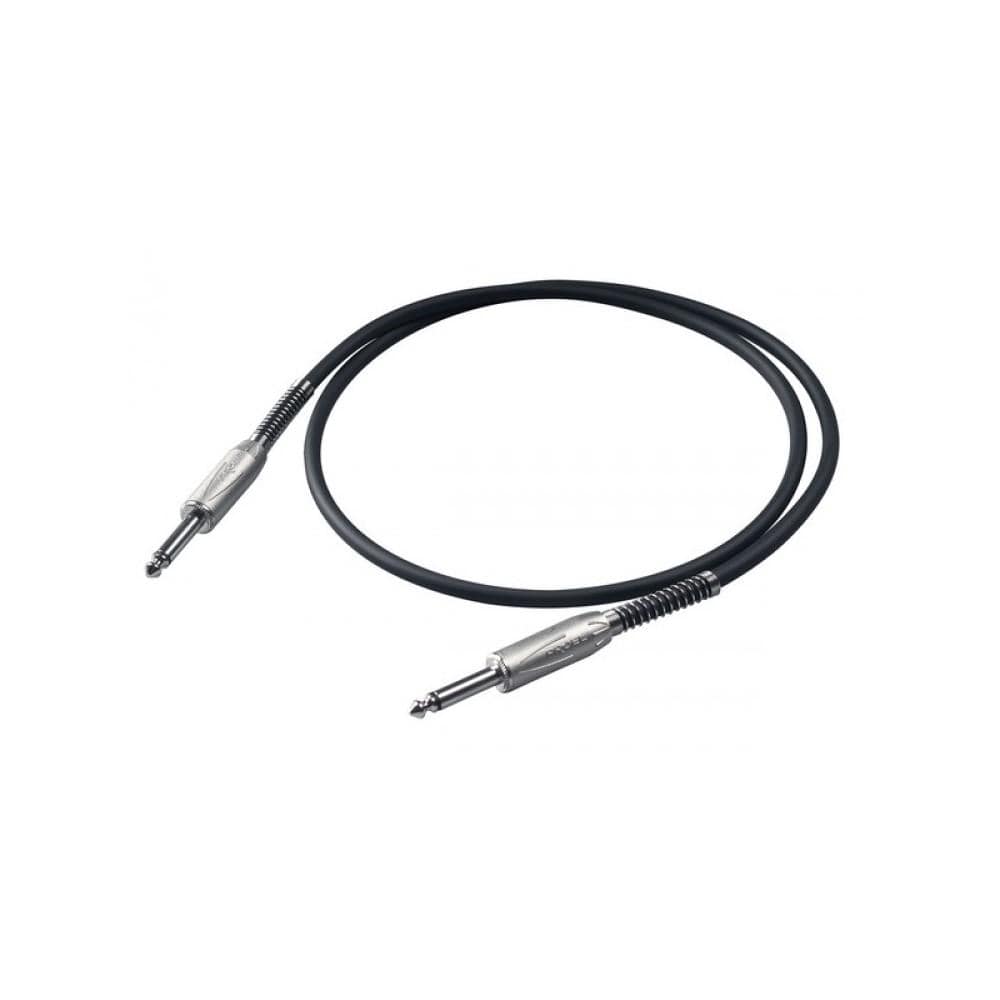 Proel BULK100 Professional Assembled Instrument Cable- Black - Image 3