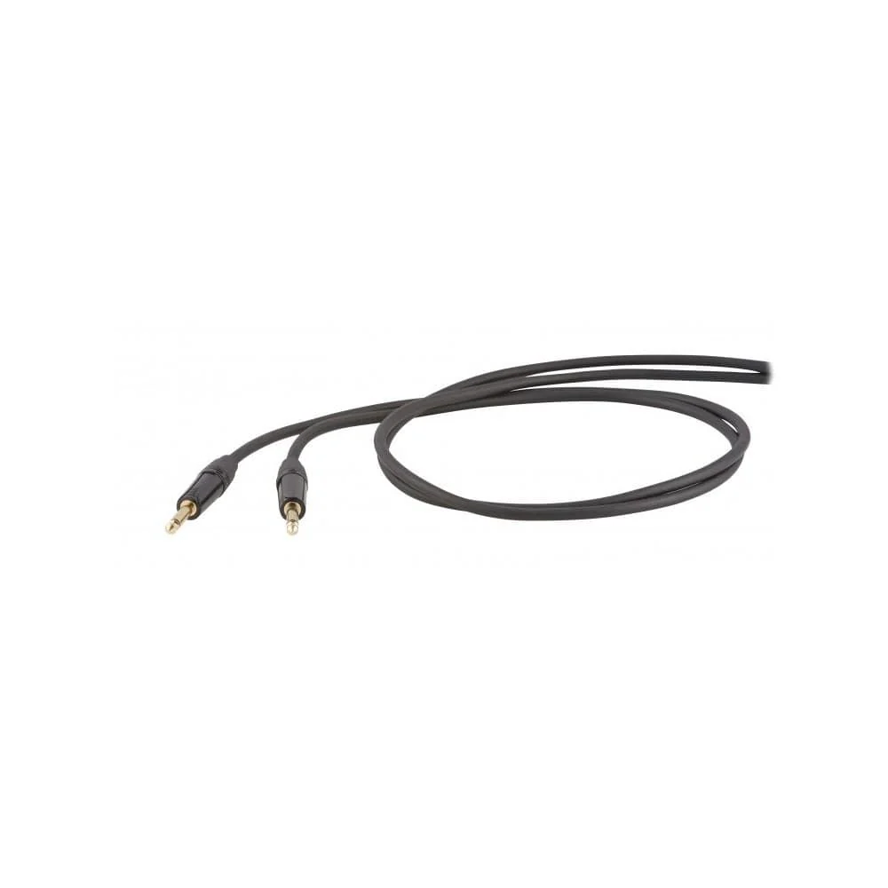 Proel DHS100 Professional Instrument Cable and Connector- Black - Image 2