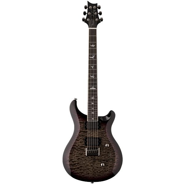 PRS SE Custom 24 Floyd 2018 Series Electric Guitar - Fire Red Burst - Image 2