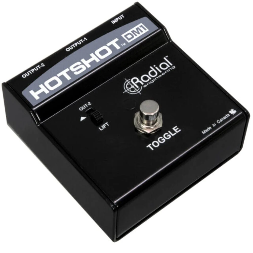 Radial HotShot DM-1 Dynamic Microphone Output Selector / Mute Switch - Image 2