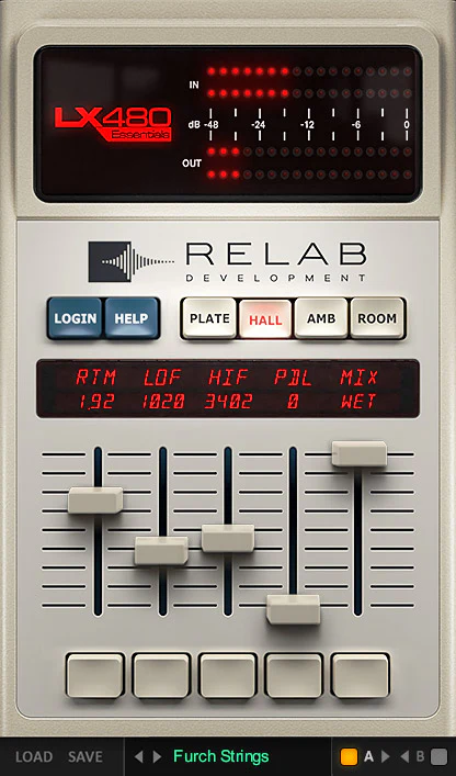 Relab LX480 Essentials: EQ Plugin