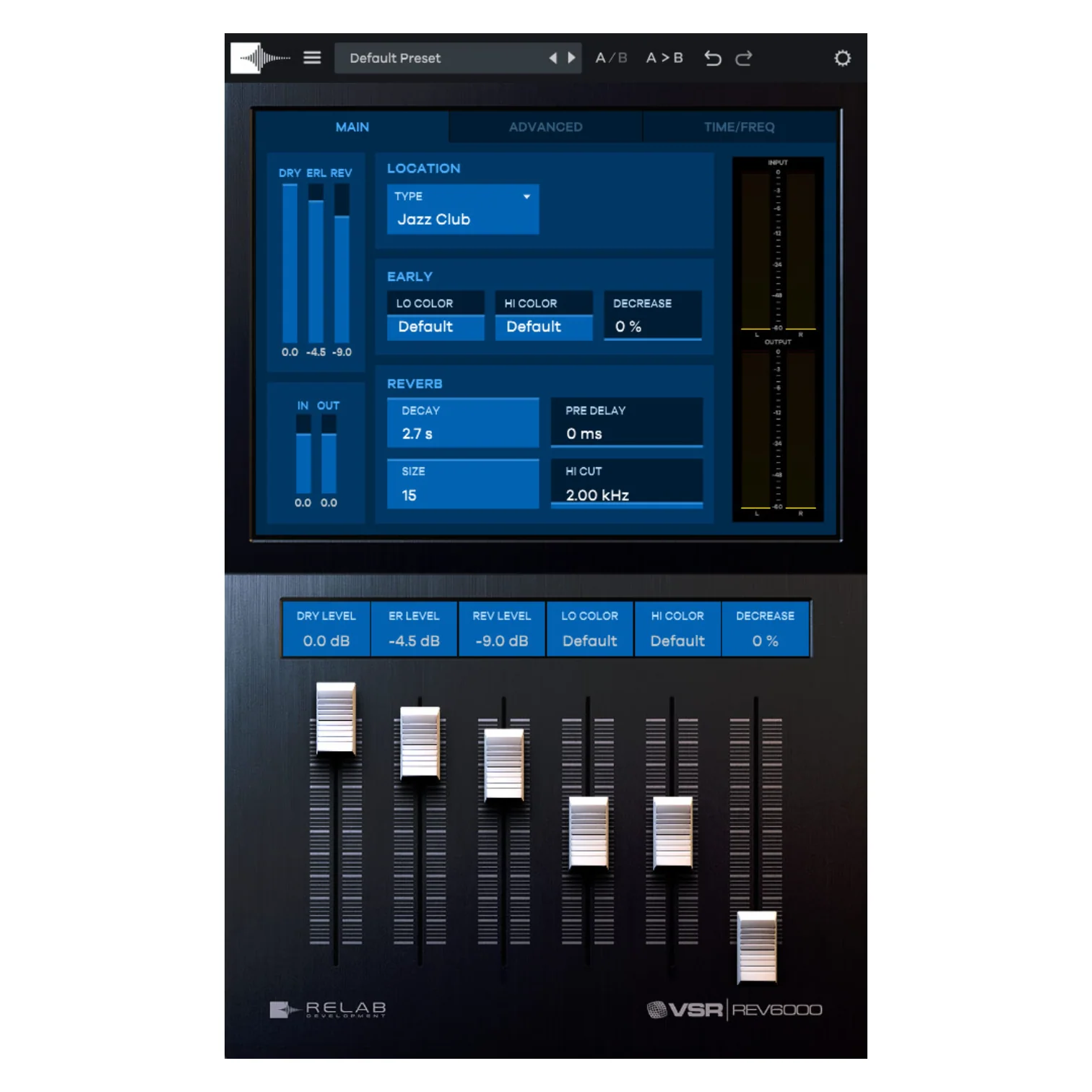 Relab Rev6000 Reverb – Professional Audio Software & Plugin