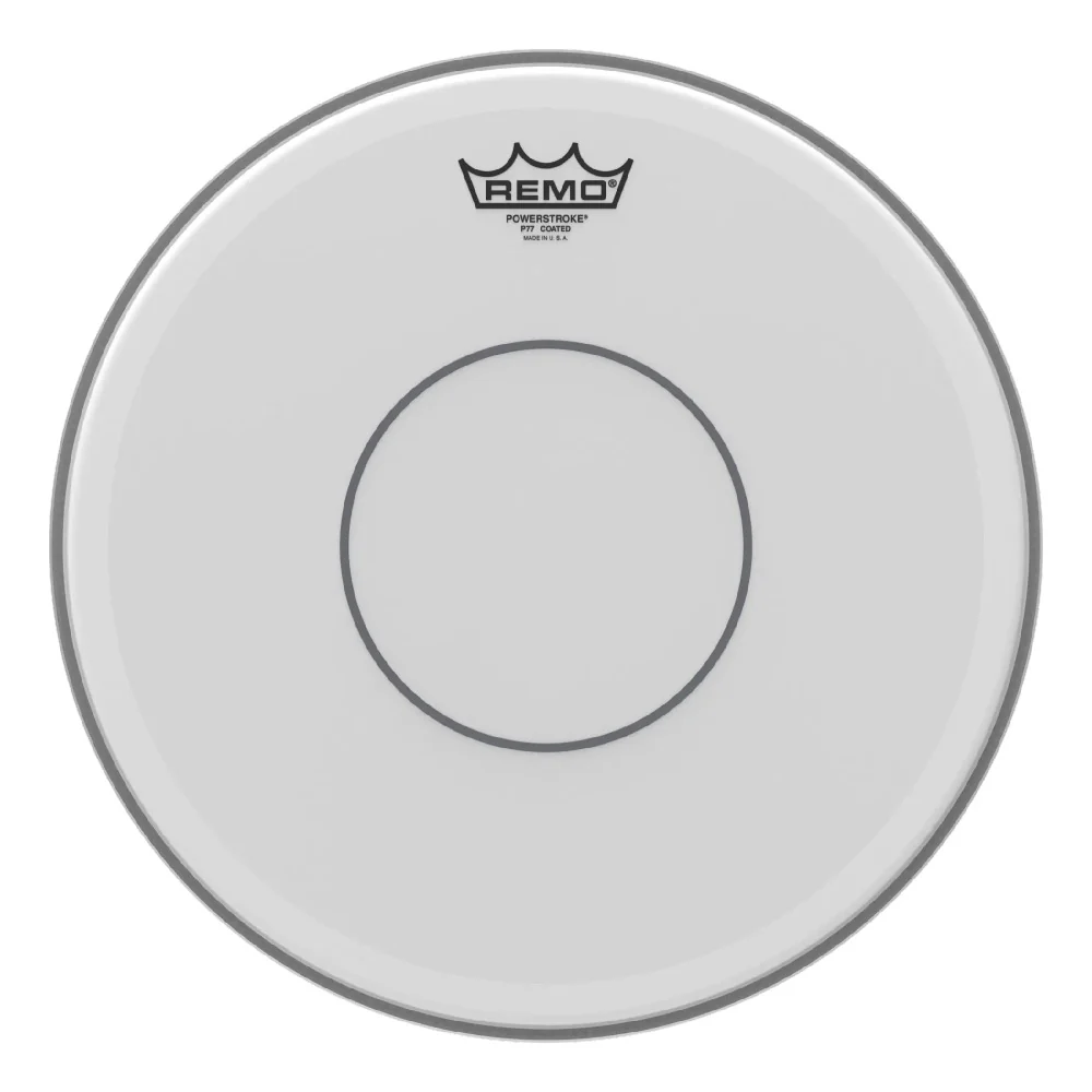 Remo 77 Coated Clear Dot Batter Powerstroke Drumhead