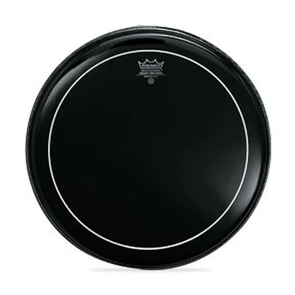 Remo EN-1020-PS 20" Batter Ebony Bass Pinstripe Drum Head