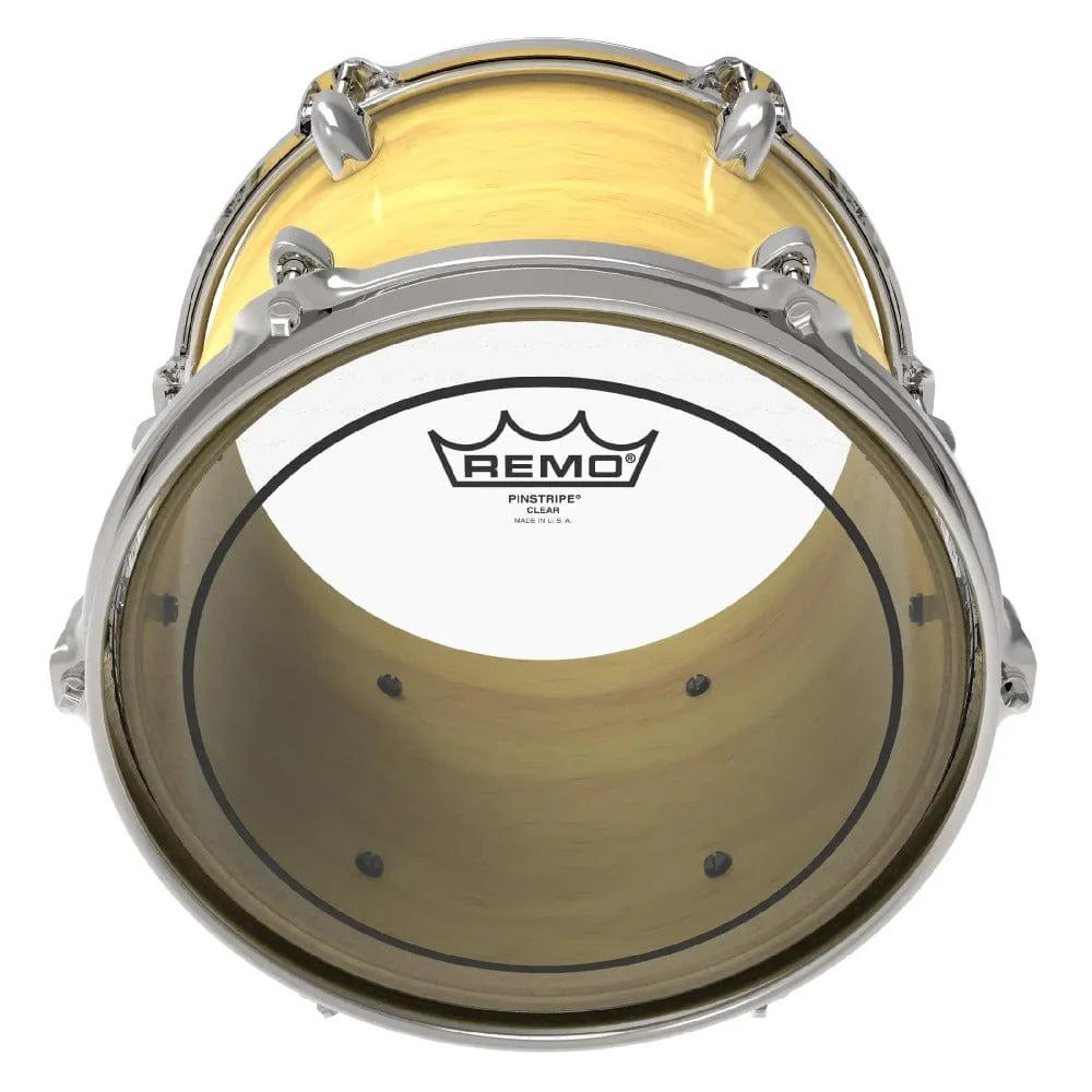 Remo PinStripe Clear Tom Batter Drum Head - Image 4