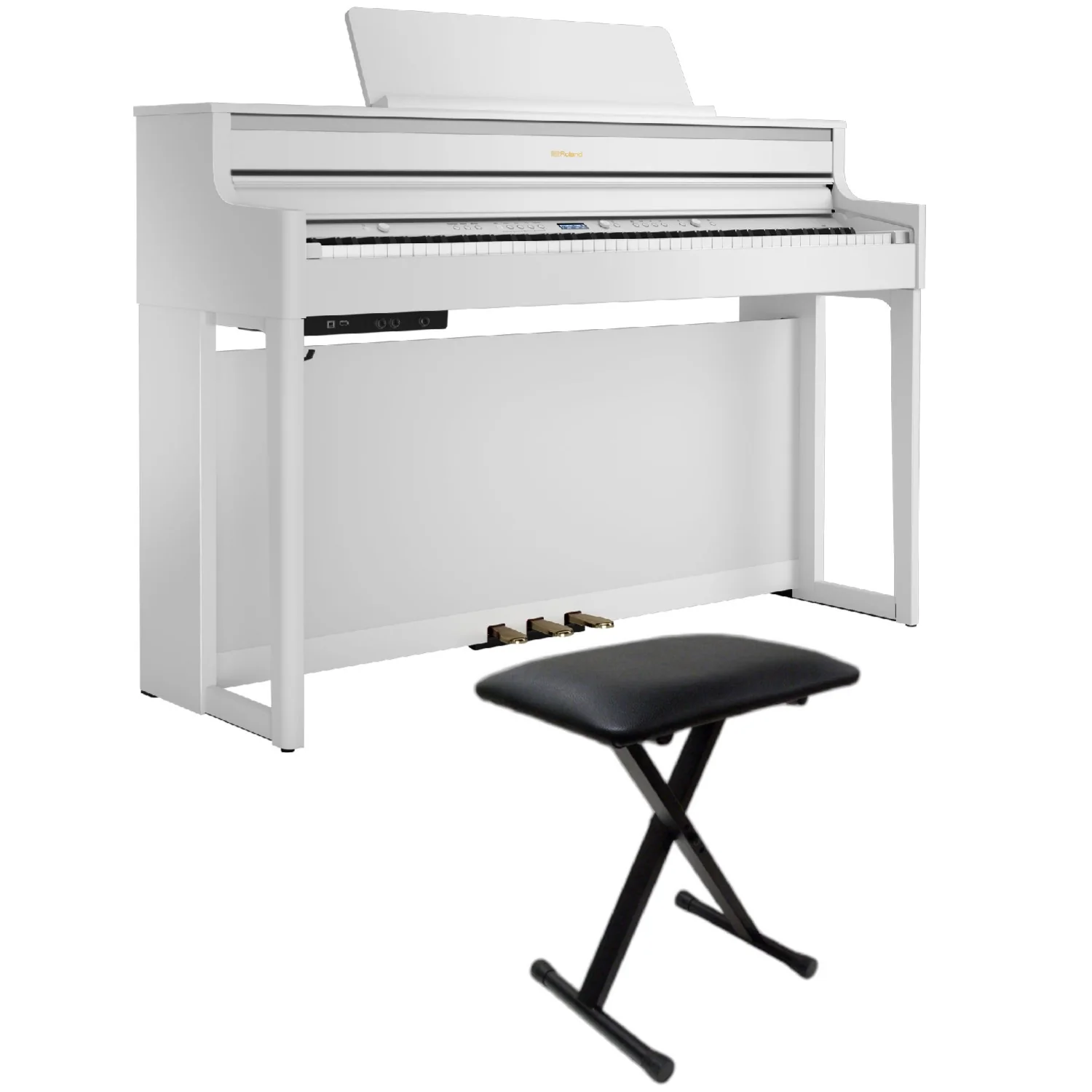 Roland HP704 Digital Piano with Stand - Image 8