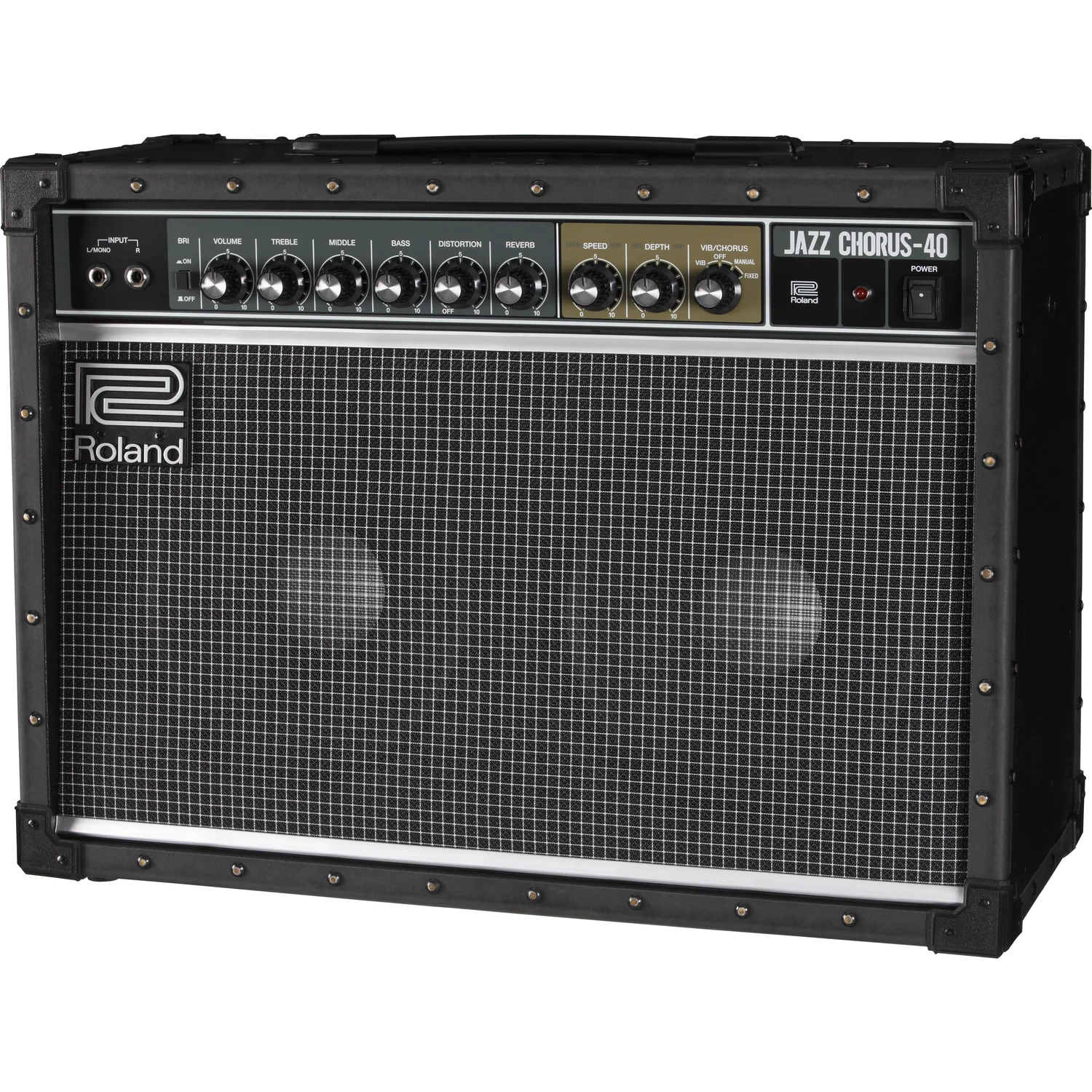 Roland JC-40 40W 2x10 Jazz Chorus Combo Guitar Amplifier - Image 3