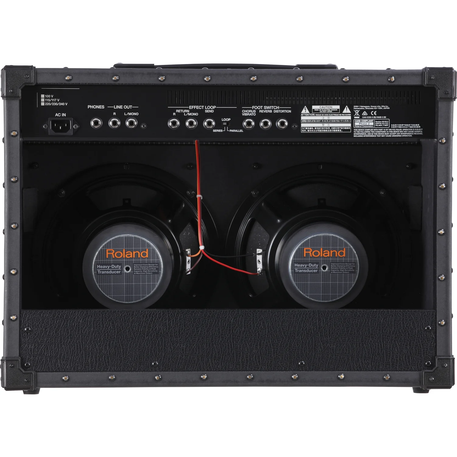 Roland JC-40 40W 2x10 Jazz Chorus Combo Guitar Amplifier - Image 4