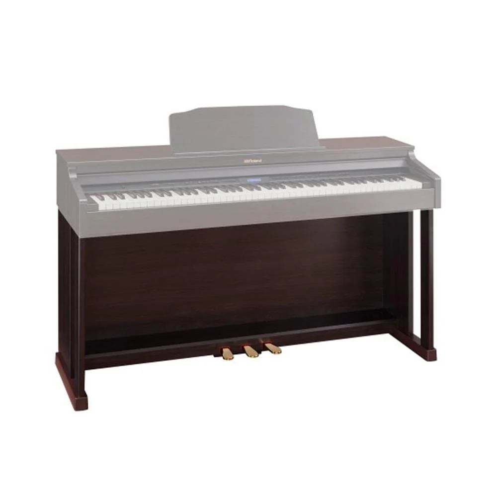 Roland KSC-92-CB Keyboard Stand for HP-601 Digital Piano - Contemporary Black/Rosewood - Image 2