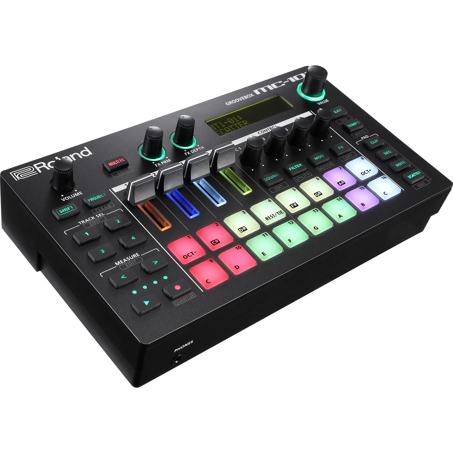 Roland MC 101 Portable Groovebox for Beatmakers and Mobile Producers - Image 2