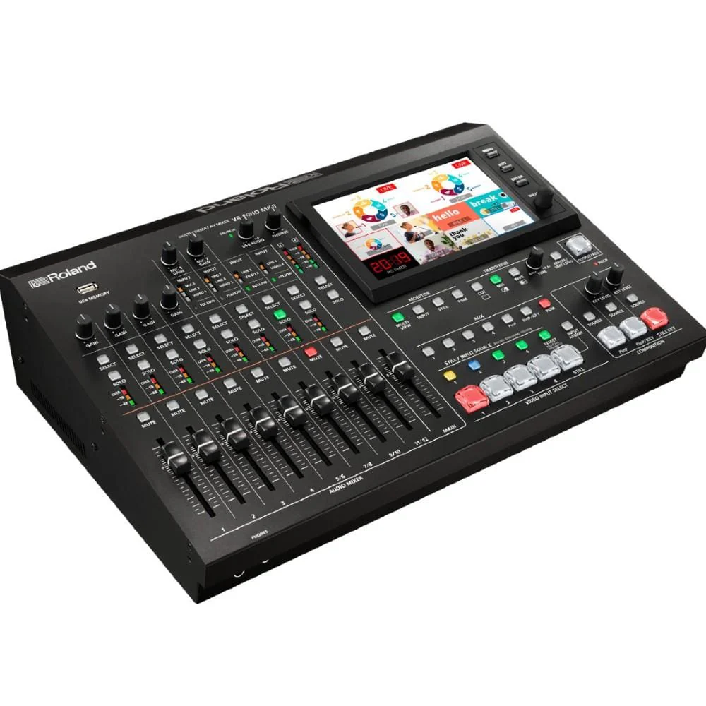 Roland VR-50HDMK2 Multi-Format AV Mixer with USB 3.0 Streaming - Image 2