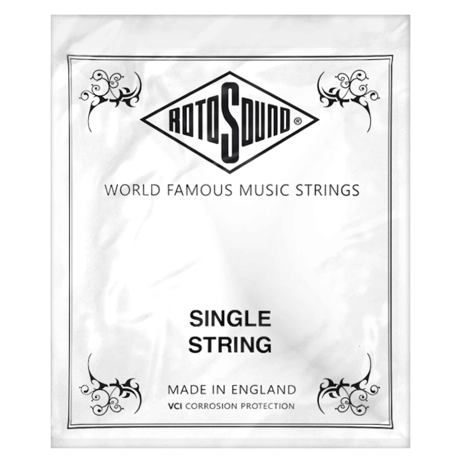 Rotosound NP008 Steel Plain Single Guitar String