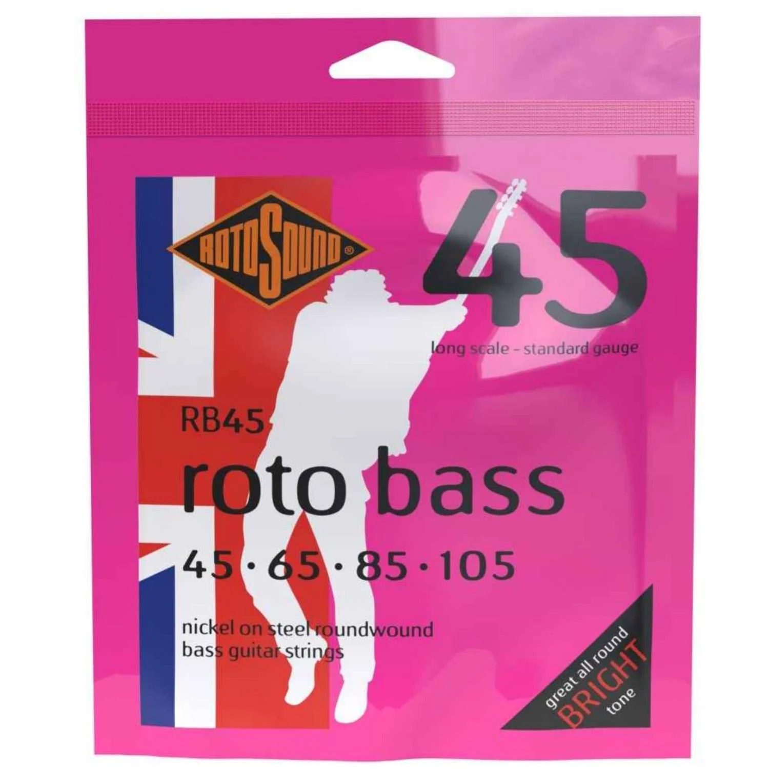 Rotosound RS77LE Jazz Bass 77 Heavy Bass Guitar String - Image 2