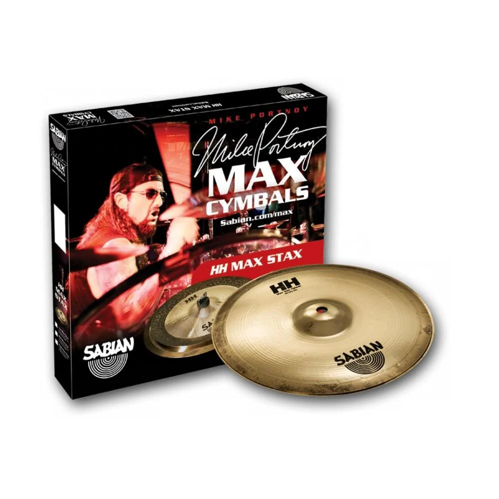 Sabian 15005MPM HH Medium Max Stax Drumset Cymbals