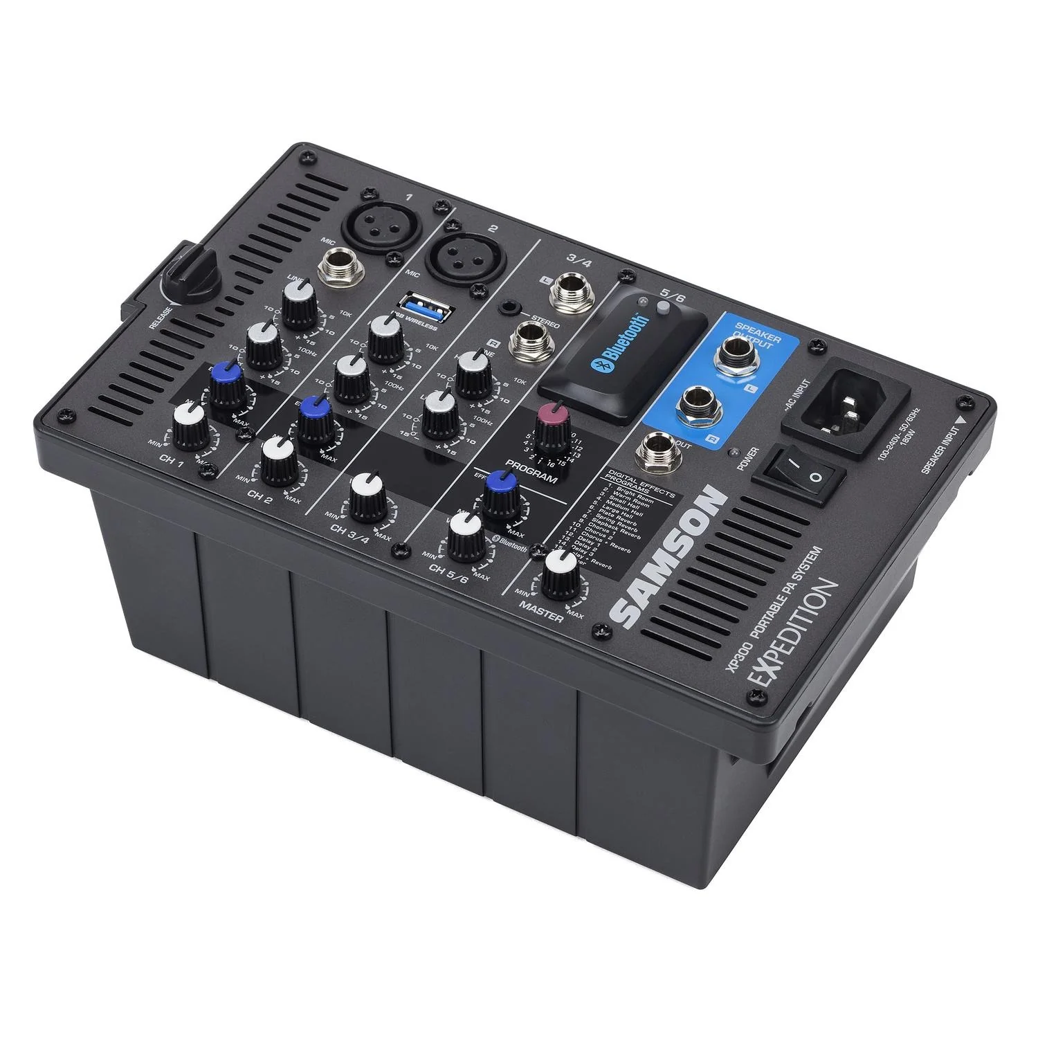 Samson Expedition XP300B - 300-Watt Portable PA with Bluetooth - Image 5