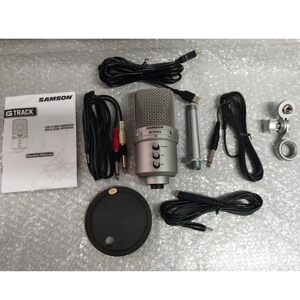 Samson G-Track - USB Condenser Microphone - Open Box B Stock - Image 8