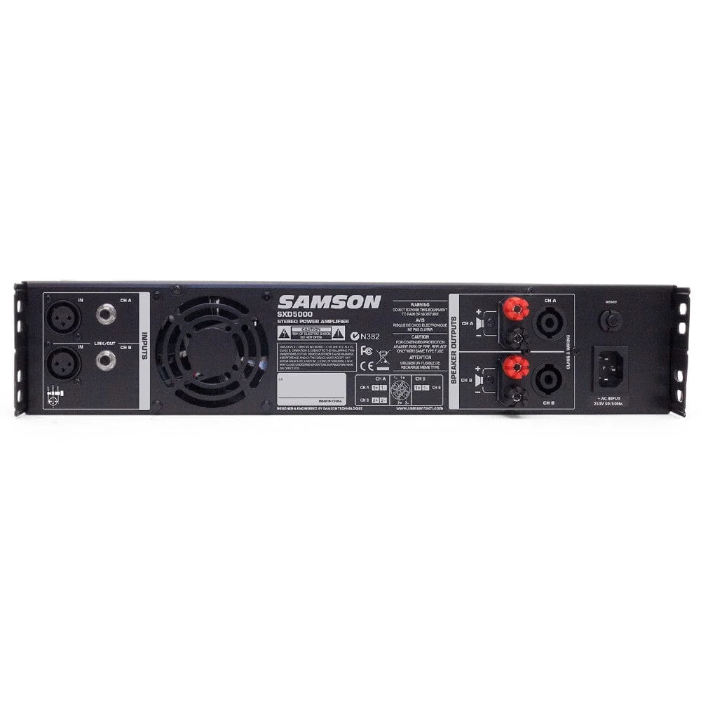 Samson SXD5000 Power Amplifier with DSP - Image 3