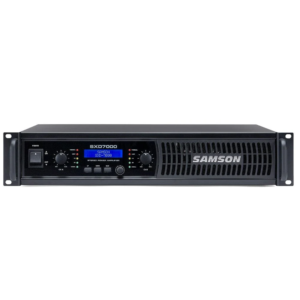 Samson SXD7000 Power Amplifier with DSP