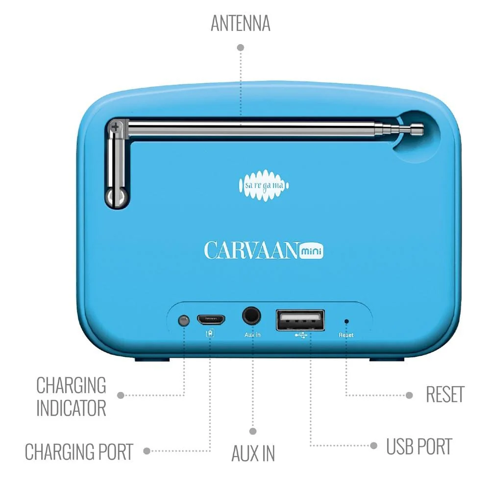 Saregama Carvaan Mini 2.0 Portable Music Player With Bluetooth/FM/AM/AUX - Image 18