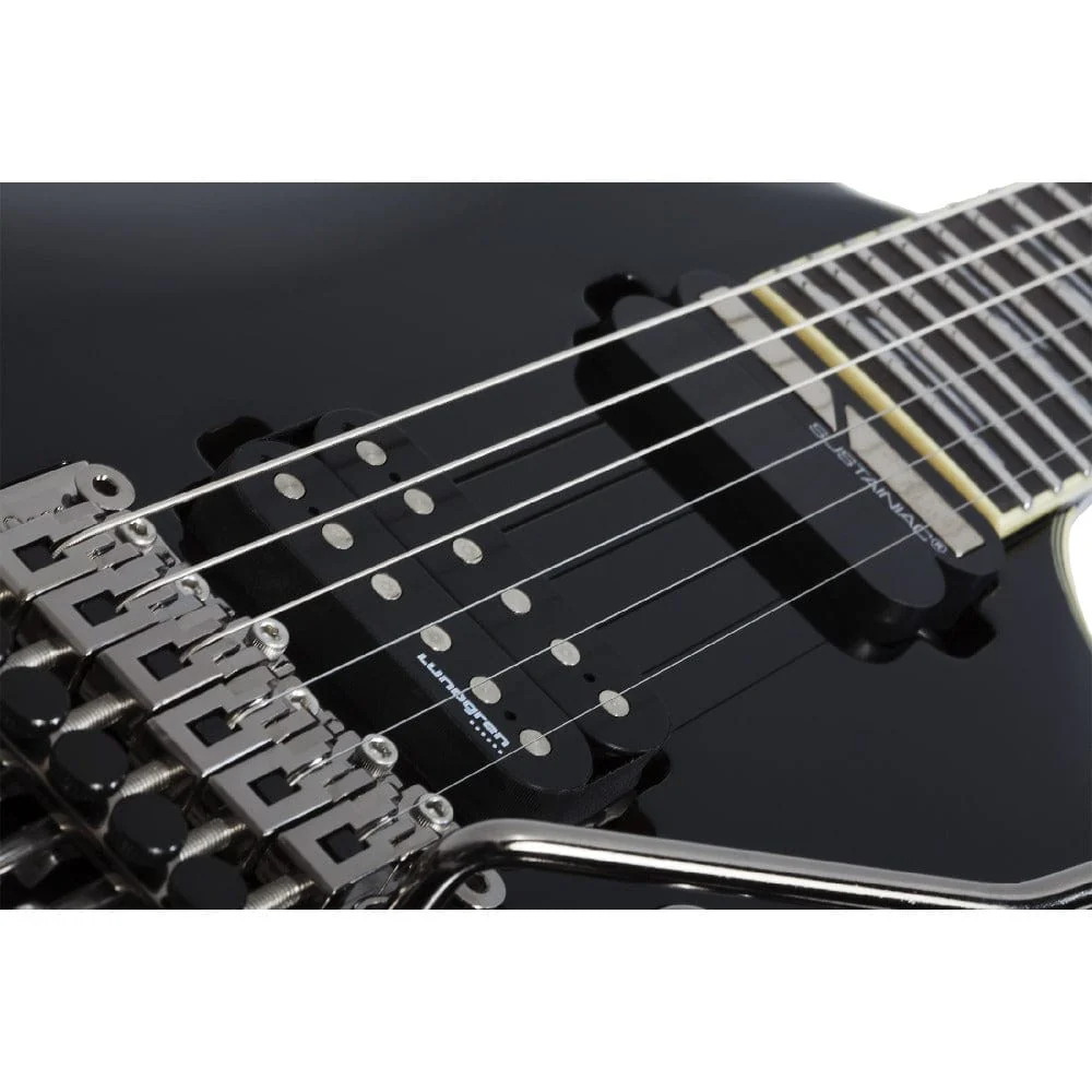 Schecter C-1 FR-S Blackjack 6 String Electric Guitar - Image 10