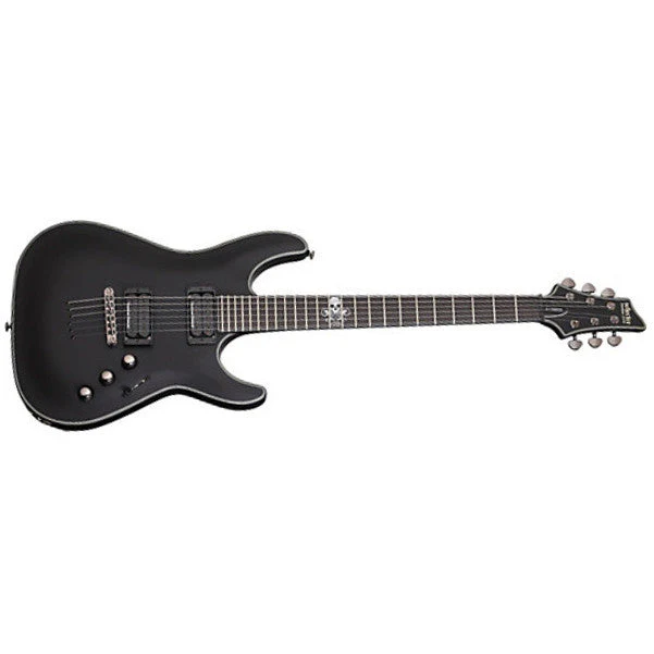 Schecter Guitar Research Blackjack SLS C-1 Active Electric Guitar (Satin Black)
