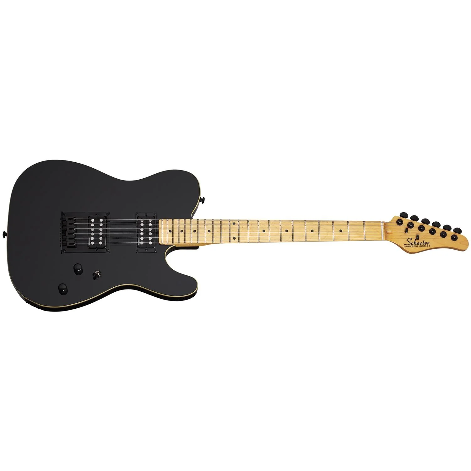 Schecter PT Electric Guitar - Black High Gloss