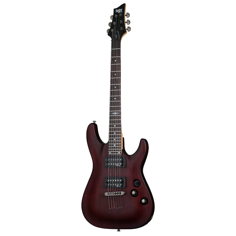 Schecter SGR C-1 6 String Electric Guitar With Gig Bag - Image 12