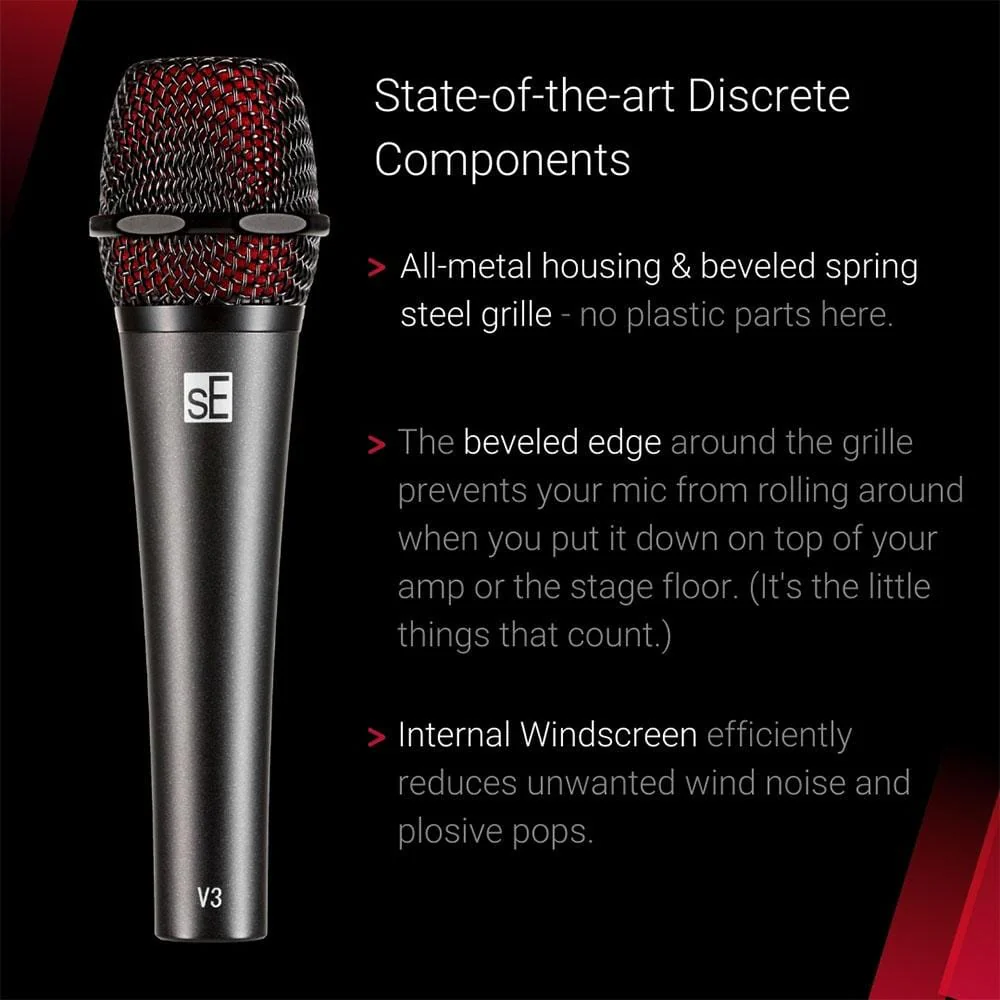 sE Electronics V3 Dynamic Microphone - Image 4