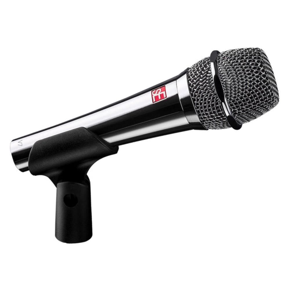 sE Electronics V7 Chrome Supercardioid Dynamic Handheld Microphone - Image 3