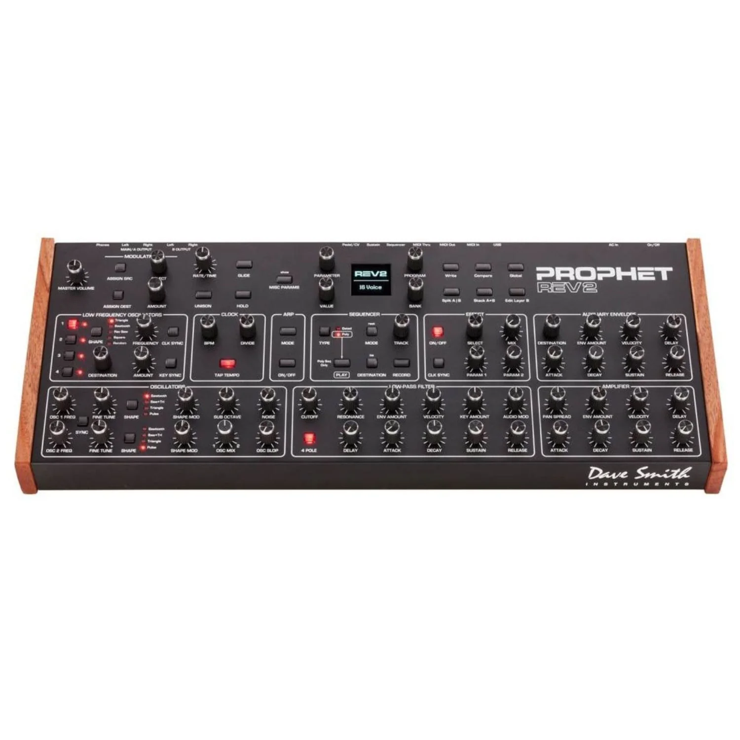 Sequential Prophet Rev2 16 Voice Polyphonic Analogue Synthesizer Module