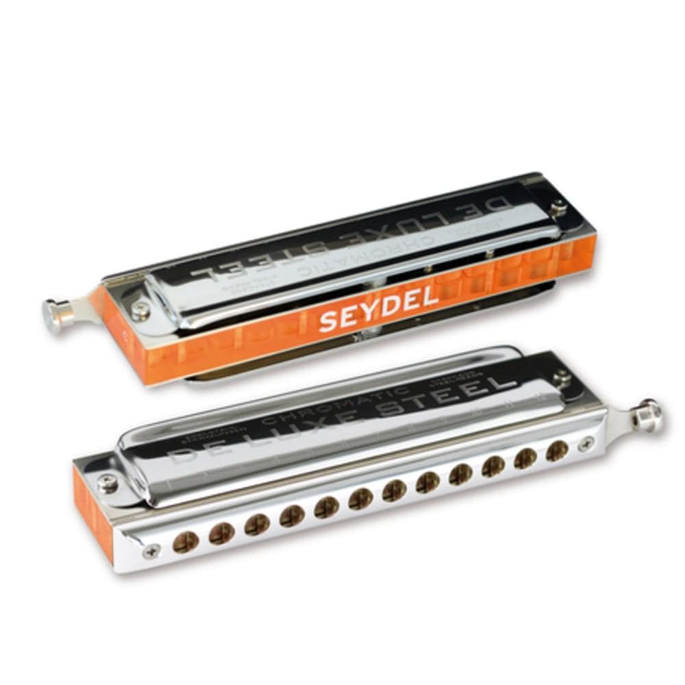 Seydel 54480 Steel Deluxe Chromatic Harmonica - Image 2