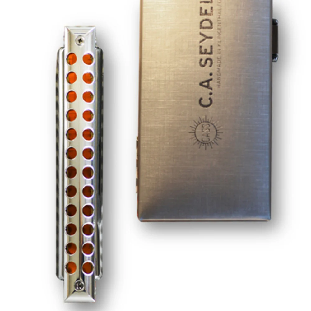 Seydel 54481A Non Slider Chromatic A Harmonica - Image 2
