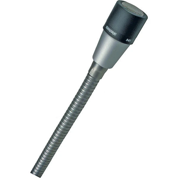 Shure 561 Omnidirectional Lo-Z Communication Microphone for Gooseneck and Stand Mounting