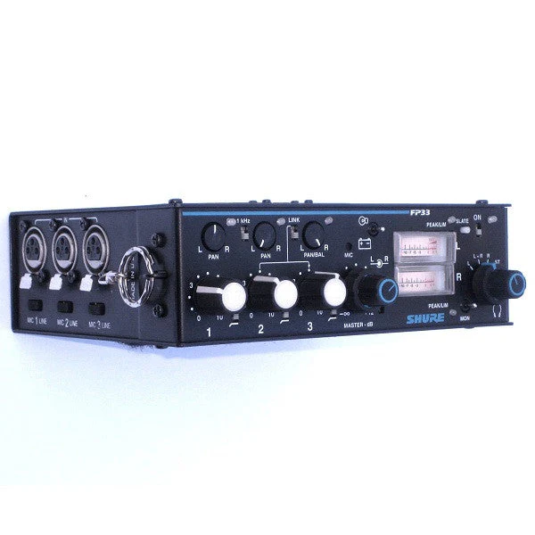 Shure FP33 3 Channel Stereo Mixer