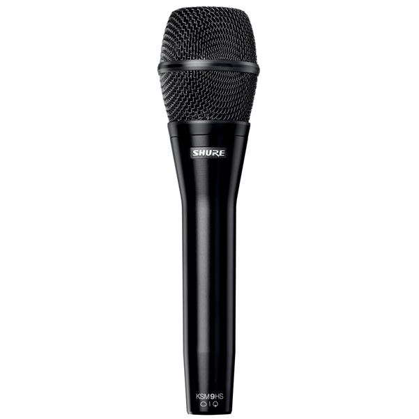 Shure KSM9 HS Handheld Vocal Condenser Microphone - Black