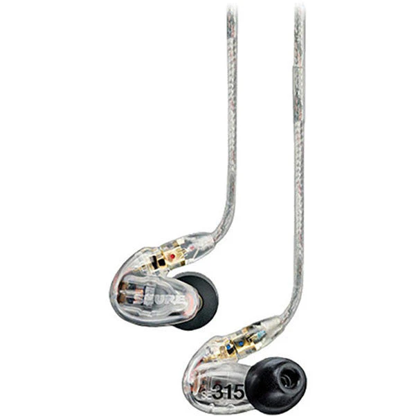 Shure SE315KB Sound-Isolating In-Ear Stereo Earphones
