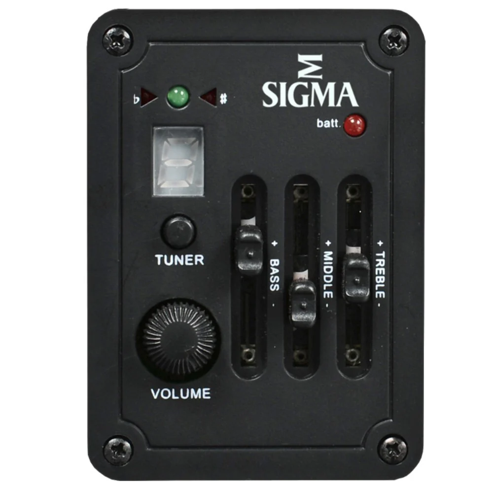Sigma GJM-SGE Grand Jumbo 6 String Electro Acoustic Guitar - Image 6